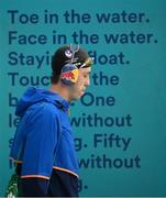 14 April 2025; Daniel Wiffen of Larne US competes in the men's 400m freestyle during day three of the Irish Open Swimming Championships at the National Aquatic Centre on the Sport Ireland Campus in Dublin. Photo by Ramsey Cardy/Sportsfile