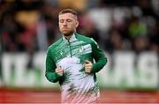 14 April 2025; Jack Byrne of Shamrock Rovers before the SSE Airtricity Men's Premier Division match between Shamrock Rovers and Cork City at Tallaght Stadium in Dublin. Photo by Stephen McCarthy/Sportsfile
