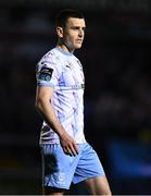 4 April 2025; Darragh Leahy of Waterford during the SSE Airtricity Men's Premier Division match between Drogheda United and Waterford at Sullivan & Lambe Park in Drogheda, Louth. Photo by Ben McShane/Sportsfile