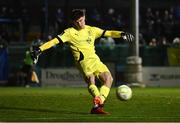 4 April 2025; Waterford goalkeeper Stephen McMullan during the SSE Airtricity Men's Premier Division match between Drogheda United and Waterford at Sullivan & Lambe Park in Drogheda, Louth. Photo by Ben McShane/Sportsfile