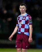4 April 2025; Kieran Cruise of Drogheda United during the SSE Airtricity Men's Premier Division match between Drogheda United and Waterford at Sullivan & Lambe Park in Drogheda, Louth. Photo by Ben McShane/Sportsfile