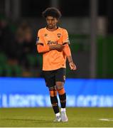 14 April 2025; David Dunne of Cork City during the SSE Airtricity Men's Premier Division match between Shamrock Rovers and Cork City at Tallaght Stadium in Dublin. Photo by Stephen McCarthy/Sportsfile