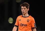 14 April 2025; Kitt Nelson of Cork City during the SSE Airtricity Men's Premier Division match between Shamrock Rovers and Cork City at Tallaght Stadium in Dublin. Photo by Stephen McCarthy/Sportsfile