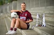 15 April 2025; Fiona Coyle of Westmeath poses for a portrait at the launch of the TG4 Leinster LGFA Championships at Parnell Park in Dublin. Photo by Sam Barnes/Sportsfile