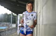 15 April 2025; Sarah Jane Winders of Wicklow poses for a portrait at the launch of the TG4 Leinster LGFA Championships at Parnell Park in Dublin. Photo by Sam Barnes/Sportsfile