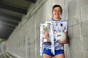 15 April 2025; Sarah Jane Winders of Wicklow poses for a portrait at the launch of the TG4 Leinster LGFA Championships at Parnell Park in Dublin. Photo by Sam Barnes/Sportsfile