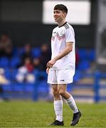 12 April 2025; Sean Hughes of Mayo Football League during the FAI Youth Inter-League Cup final match between Mayo Football League and Cork Youth League at Fairview Rangers AFC in Limerick. Photo by Ben McShane/Sportsfile