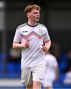12 April 2025; Zack Stone of Mayo Football League during the FAI Youth Inter-League Cup final match between Mayo Football League and Cork Youth League at Fairview Rangers AFC in Limerick. Photo by Ben McShane/Sportsfile