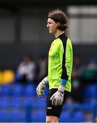 12 April 2025; Cork Youth League goalkeeper Hordii Kirian during the FAI Youth Inter-League Cup final match between Mayo Football League and Cork Youth League at Fairview Rangers AFC in Limerick. Photo by Ben McShane/Sportsfile