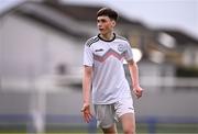 12 April 2025; Tiernan Brady of Mayo Football League during the FAI Youth Inter-League Cup final match between Mayo Football League and Cork Youth League at Fairview Rangers AFC in Limerick. Photo by Ben McShane/Sportsfile