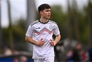 12 April 2025; Sean Hughes of Mayo Football League during the FAI Youth Inter-League Cup final match between Mayo Football League and Cork Youth League at Fairview Rangers AFC in Limerick. Photo by Ben McShane/Sportsfile