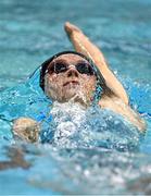 16 April 2025; Ellen Walshe of Templeogue competes in the Women's 400m Individual Medley heats during day five of the Irish Open Swimming Championships at the National Aquatic Centre on the Sport Ireland Campus in Dublin. Photo by Ben McShane/Sportsfile