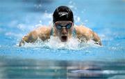 16 April 2025; Ellen Walshe of Templeogue competes in the Women's 400m Individual Medley heats during day five of the Irish Open Swimming Championships at the National Aquatic Centre on the Sport Ireland Campus in Dublin. Photo by Ben McShane/Sportsfile