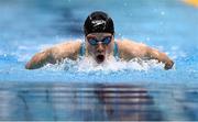 16 April 2025; Ellen Walshe of Templeogue competes in the Women's 400m Individual Medley heats during day five of the Irish Open Swimming Championships at the National Aquatic Centre on the Sport Ireland Campus in Dublin. Photo by Ben McShane/Sportsfile