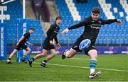 16 April 2025; Ryan Cooke of North Midlands during the BearingPoint Shane Horgan Cup Round 5 match between Metro and North Midlands at Energia Park in Dublin. Photo by Shauna Clinton/Sportsfile