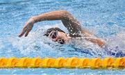16 April 2025; Victoria Catterson of NCD Ards competes in the Women's 200m freestyle final during day five of the Irish Open Swimming Championships at the National Aquatic Centre on the Sport Ireland Campus in Dublin. Photo by Ben McShane/Sportsfile