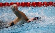 16 April 2025; Leagh Bailey of New Ross competes in the Women's 200m freestyle final during day five of the Irish Open Swimming Championships at the National Aquatic Centre on the Sport Ireland Campus in Dublin. Photo by Ben McShane/Sportsfile