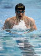 16 April 2025; Antonio Cascante of Ards SC competes in the Men's 200m Breaststroke final during day five of the Irish Open Swimming Championships at the National Aquatic Centre on the Sport Ireland Campus in Dublin. Photo by Ben McShane/Sportsfile
