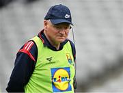 12 April 2025; Cork manager Joe Carroll before the Lidl Ladies National Football League Division 2 final match between Cork and Galway at Croke Park in Dublin. Photo by Sam Barnes/Sportsfile
