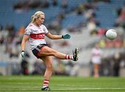 12 April 2025; Katie Quirke of Cork during the Lidl Ladies National Football League Division 2 final match between Cork and Galway at Croke Park in Dublin. Photo by Sam Barnes/Sportsfile