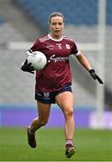 12 April 2025; Hannah Noone of Galway during the Lidl Ladies National Football League Division 2 final match between Cork and Galway at Croke Park in Dublin. Photo by Sam Barnes/Sportsfile