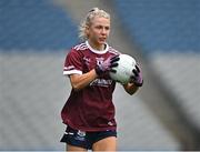 12 April 2025; Lynsey Noone of Galway during the Lidl Ladies National Football League Division 2 final match between Cork and Galway at Croke Park in Dublin. Photo by Sam Barnes/Sportsfile