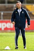 13 April 2025; Cavan manager Raymond Galligan before the Ulster GAA Football Senior Championship quarter-final match between Tyrone and Cavan at O'Neills Healy Park in Omagh, Tyrone. Photo by Ramsey Cardy/Sportsfile