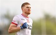 13 April 2025; Cathal McShane of Tyrone during the Ulster GAA Football Senior Championship quarter-final match between Tyrone and Cavan at O'Neills Healy Park in Omagh, Tyrone. Photo by Ramsey Cardy/Sportsfile