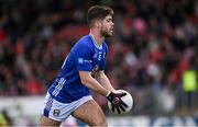 13 April 2025; Sean McEvoy of Cavan during the Ulster GAA Football Senior Championship quarter-final match between Tyrone and Cavan at O'Neills Healy Park in Omagh, Tyrone. Photo by Ramsey Cardy/Sportsfile