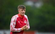 18 April 2025; Chris Forrester of St Patrick's Athletic before the SSE Airtricity Men's Premier Division match between St Patrick's Athletic and Shamrock Rovers at Richmond Park in Dublin. Photo by Stephen McCarthy/Sportsfile