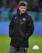 18 April 2025; Drogheda United manager Kevin Doherty before the SSE Airtricity Men's Premier Division match between Drogheda United and Shelbourne at Sullivan & Lambe Park in Drogheda, Louth. Photo by Ben McShane/Sportsfile