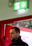 18 April 2025; Shamrock Rovers chief executive officer John Martin in attendance before the SSE Airtricity Men's Premier Division match between St Patrick's Athletic and Shamrock Rovers at Richmond Park in Dublin. Photo by Stephen McCarthy/Sportsfile