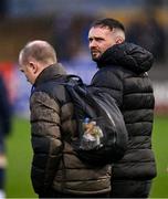 18 April 2025; Commentator Conan Byrne before the SSE Airtricity Men's Premier Division match between Drogheda United and Shelbourne at Sullivan & Lambe Park in Drogheda, Louth. Photo by Ben McShane/Sportsfile