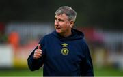18 April 2025; St Patrick's Athletic manager Stephen Kenny before the SSE Airtricity Men's Premier Division match between St Patrick's Athletic and Shamrock Rovers at Richmond Park in Dublin. Photo by Stephen McCarthy/Sportsfile