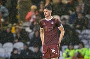 18 April 2025; Patrick Hickey of Galway United during the SSE Airtricity Men's Premier Division match between Galway United and Derry City at Eamonn Deacy Park in Galway. Photo by Piaras Ó Mídheach/Sportsfile
