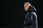 18 April 2025; Waterford manager Keith Long during the SSE Airtricity Men's Premier Division match between Waterford and Sligo Rovers at the Regional Sports Centre in Waterford. Photo by Seb Daly/Sportsfile