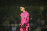 18 April 2025; Derry City goalkeeper Brian Maher during the SSE Airtricity Men's Premier Division match between Galway United and Derry City at Eamonn Deacy Park in Galway. Photo by Piaras Ó Mídheach/Sportsfile