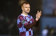 18 April 2025; Shane Farrell of Drogheda United after the SSE Airtricity Men's Premier Division match between Drogheda United and Shelbourne at Sullivan & Lambe Park in Drogheda, Louth. Photo by Ben McShane/Sportsfile