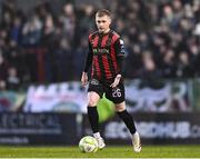18 April 2025; Ross Tierney of Bohemians during the SSE Airtricity Men's Premier Division match between Bohemians and Cork City at Dalymount Park in Dublin. Photo by Shauna Clinton/Sportsfile