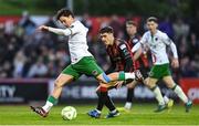 18 April 2025; Benny Couto of Cork City during the SSE Airtricity Men's Premier Division match between Bohemians and Cork City at Dalymount Park in Dublin. Photo by Shauna Clinton/Sportsfile