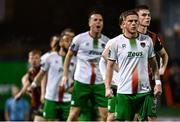 18 April 2025; Darragh Crowley of Cork City during the SSE Airtricity Men's Premier Division match between Bohemians and Cork City at Dalymount Park in Dublin. Photo by Shauna Clinton/Sportsfile