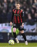 18 April 2025; Ross Tierney of Bohemians during the SSE Airtricity Men's Premier Division match between Bohemians and Cork City at Dalymount Park in Dublin. Photo by Shauna Clinton/Sportsfile