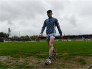 19 April 2025; Cian Smith of Tipperary makes his way back to the dressing room room after walking the pitch before the Munster GAA Football Senior Championship semi-final match between Clare and Tipperary at Zimmer Biomet Cusack Park in Ennis, Clare. Photo by Tom Beary/Sportsfile