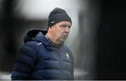 19 April 2025; Clare manager Peter Keane before the Munster GAA Football Senior Championship semi-final match between Clare and Tipperary at Zimmer Biomet Cusack Park in Ennis, Clare. Photo by Tom Beary/Sportsfile