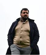 19 April 2025; Galway United manager Phil Trill before the SSE Airtricity Women's Premier Division match between Sligo Rovers and Galway United at The Showgrounds in Sligo. Photo by Tyler Miller/Sportsfile