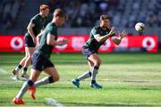 19 April 2025; Connacht players warm up before the United Rugby Championship match between DHL Stormers and Connacht at DHL Stadium in Cape Town, South Africa. Photo by Shaun Roy/Sportsfile