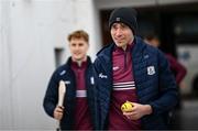 19 April 2025; Conor Cooney of Galway before the Leinster GAA Hurling Senior Championship Round 1 match between Kilkenny and Galway at UPMC Nowlan Park in Kilkenny. Photo by Seb Daly/Sportsfile
