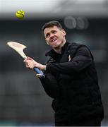 19 April 2025; Injured Kilkenny player TJ Reid before the Leinster GAA Hurling Senior Championship Round 1 match between Kilkenny and Galway at UPMC Nowlan Park in Kilkenny. Photo by Seb Daly/Sportsfile