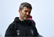 19 April 2025; Sligo Rovers manager Steve Feeney before the SSE Airtricity Women's Premier Division match between Sligo Rovers and Galway United at The Showgrounds in Sligo. Photo by Tyler Miller/Sportsfile