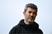 19 April 2025; Sligo Rovers manager Steve Feeney before the SSE Airtricity Women's Premier Division match between Sligo Rovers and Galway United at The Showgrounds in Sligo. Photo by Tyler Miller/Sportsfile